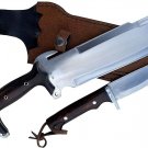 10"  Predator Survival Machete Military Kukri Knife, Full Tang Hand Forged Blade