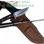10" Predator Survival Machete Military Kukri Knife, Full Tang Hand Forged Blade