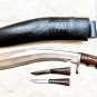 Genuine Gurkha Kukri-16 Blade American Eagle Kukri -Rosewood Full Tang Handle,Ha