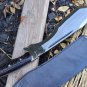 12" Custom Made Survival Tracker Machete khukuri , EGKH ,Handmade in Nepal .