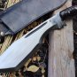 12" Custom Made Survival Tracker Machete khukuri , EGKH ,Handmade in Nepal .