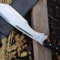12" Custom Made Survival Tracker Machete khukuri , EGKH ,Handmade in Nepal .