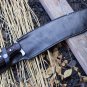 12" Custom Made Survival Tracker Machete khukuri , EGKH ,Handmade in Nepal .
