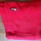 Cashmere Blanket Throw Travel Wrap 100% Handmade NEPAL Red