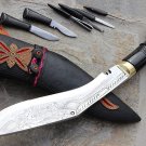 Gangawala Himalayan Engraving Gurkha Kukri, khukuri,EGKH High Carbon Steel Blade