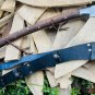 15 Inches Long Woodcutting Viking Axe-Hand Forged Custom Survival Axe-Handmade