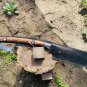 15 Inches Long Woodcutting Viking Axe-Hand Forged Custom Survival Axe-Handmade