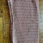 Cashmere Blanket Throw Travel Wrap 100% Handmade NEPAL Home Maroon herringbone