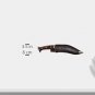EGKH - Genuine Traditional Full Tang Rust Free Blade Kukri Knife - 8" Blade...