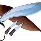 12 " Special Panawal Angkhola kukuri Guard Handle Ganjawal Sheath Made by Hand
