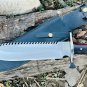 12 Inches Bushcraft Clever knife-large Bowie- Utility Knife-Hand forged Bowie