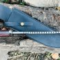 12 Inches Bushcraft Clever knife-large Bowie- Utility Knife-Hand forged Bowie