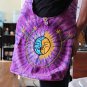 Sun Moon Hippie Boho Slouch Bag Sling Nepal Cross Body Bag - Recycled Ripped