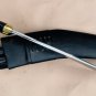 EGKH-14 inch hand forged Bhojpure dubble dragon/temple engraved Kukri-Historical