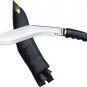 HANDMADE KUKRI KNIFE -10.5 INCH CARBON STEEL BLADE and 5 INCH HORN HANDLE