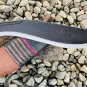 14 inch Full Tang Historic Black Farmer Khukuri| hand made very strong Bush-craf