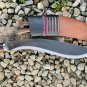 14 inch Full Tang Historic Black Farmer Khukuri| hand made very strong Bush-craf