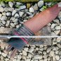 14 inch Full Tang Historic Black Farmer Khukuri| hand made very strong Bush-craf
