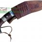 Genuine Traditional Hand Forged Kukri - 8" Blade 3 Fuller Farmer Khukuri