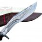 Genuine Gurkha Kukri Double Edge Dragon Spine 12 inch Full Tang Khukuri