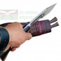 Genuine Gurkha Kukri Double Edge Dragon Spine 12 inch Full Tang Khukuri