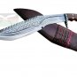 Genuine Gurkha Kukri Double Edge Dragon Spine 12 inch Full Tang Khukuri