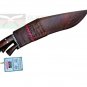 Genuine Gurkha Kukri Double Edge Dragon Spine 12 inch Full Tang Khukuri