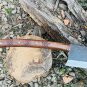 12 Inch Hand Forged Carbon Steel Viking Axe-Wood Chopper Axe,Axe with Leather