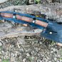 12 Inch Hand Forged Carbon Steel Viking Axe-Wood Chopper Axe,Axe with Leather