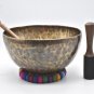 Singing Bowl Nepal- 12 inch Full Moon Singing Bowl Handmade in Nepal-Meditation