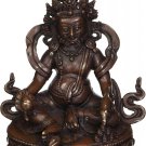 Authentic 6" Kubera Statue Also Known as Jambhala Chief of Demons of The Lower