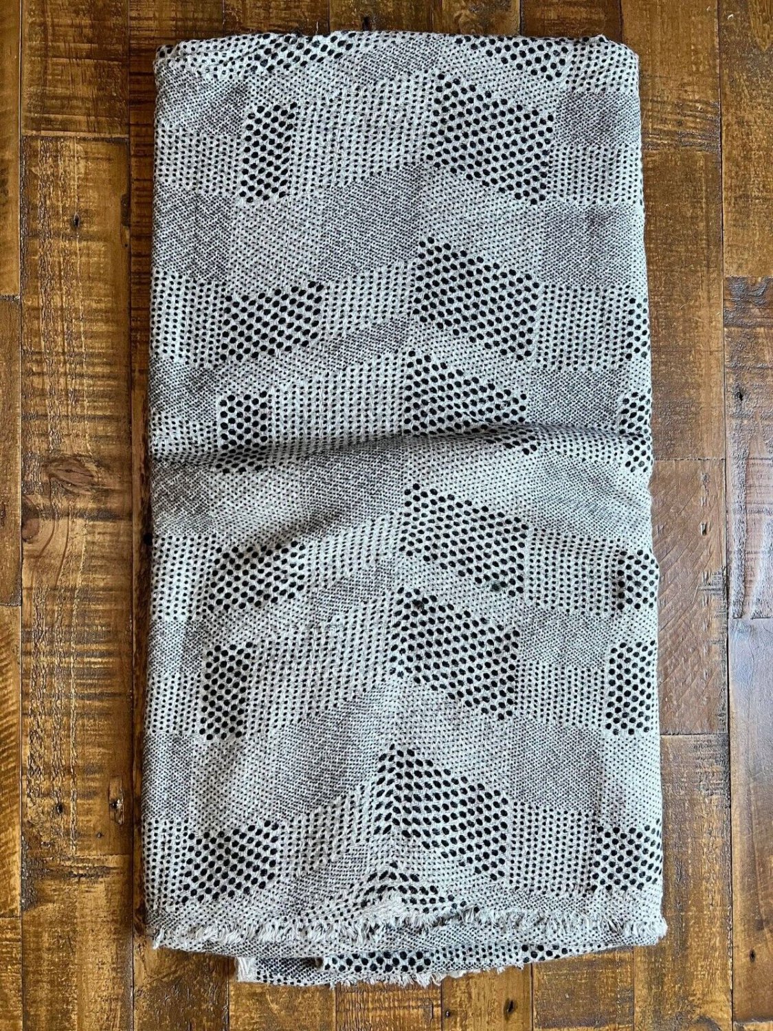 Cashmere Blanket Throw Travel Wrap 100 Handmade NEPAL Home Gray