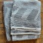 Cashmere Blanket Throw Travel Wrap 100% Handmade NEPAL Home Gray herringbone