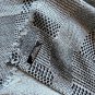 Cashmere Blanket Throw Travel Wrap 100% Handmade NEPAL Home Gray herringbone