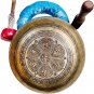 Singing Bowl Nepal -12 Inches Master Healing"Buddha Shakti Carved Singing Bowl