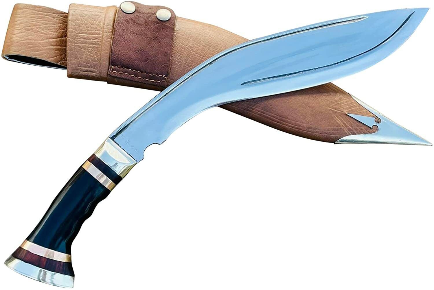 EGKH - 13&acirc;�� Blade 2 fullers Modify Best Khukuri - Hand forge Traditional Kukri