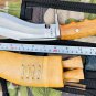 Authentic Gurkha Kukri Knife - 8" Blade Iraqi Angkhola Kukri with White Leather