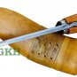 Authentic Gurkha Kukri Knife - 8" Blade Iraqi Angkhola Kukri with White Leather