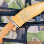 Authentic Gurkha Kukri Knife - 8" Blade Iraqi Angkhola Kukri with White Leather