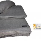 Natural Cashmere Blanket - Pure Pashmina Throw - Hand Made in Nepal