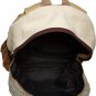 Pure Hemp Unisex Striped Backpack School Work Festivals Traveling Hiking