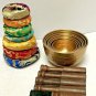 Chakra Healing Tibetan Bronze Singing Bowl 7 Sets of Meditation Bowls From Nepal