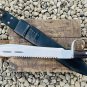 EGKH - 18 inches Blade D-Guard Machete Knife - Machete Knife - Handmade Cleaver