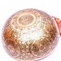 12 Inch Yogi Carving Singing Bowl | Handmade Seven Chakra Tibetan Singing Bowl