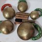 Singing Bowl Nepal-Beaten Tibetan Singing Bowl Set of 5 Hand Hammered - Buddhist