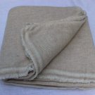 Natural Cashmere (54" X 108") Inches Blanket - Pure Pashmina Throw - Hand Made