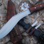 Kukri - 11" Authentic Gurkha Afghan Issue Brown Sheath Khukuri - Hand Forged