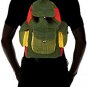 30% SALE OFF - Pure Hemp Rasta Stripe Shoulder Backpack - Fashion School College