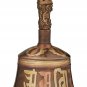 Giant Buddhist Etched Buddha Eyes & Om Mane Padme Hum Tibetan Bell and Dorje Set