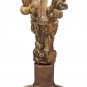 Giant Buddhist Etched Buddha Eyes & Om Mane Padme Hum Tibetan Bell and Dorje Set